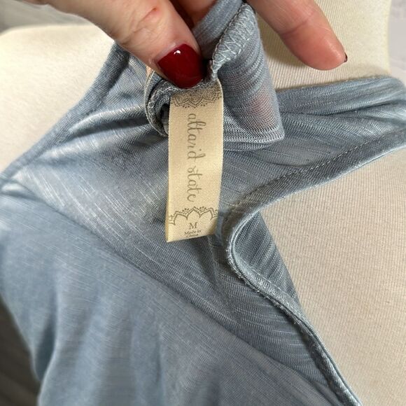 🏞️ Altered State Light Blue Racerback Tank - Size Medium - Picture 3 of 3